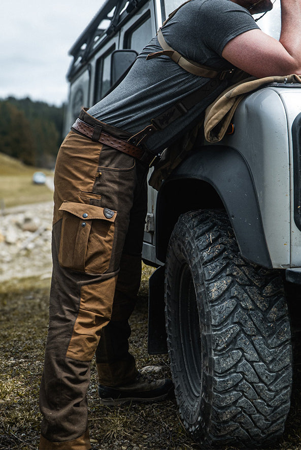 Jagdhose Alpha Hunter in Earth Tan