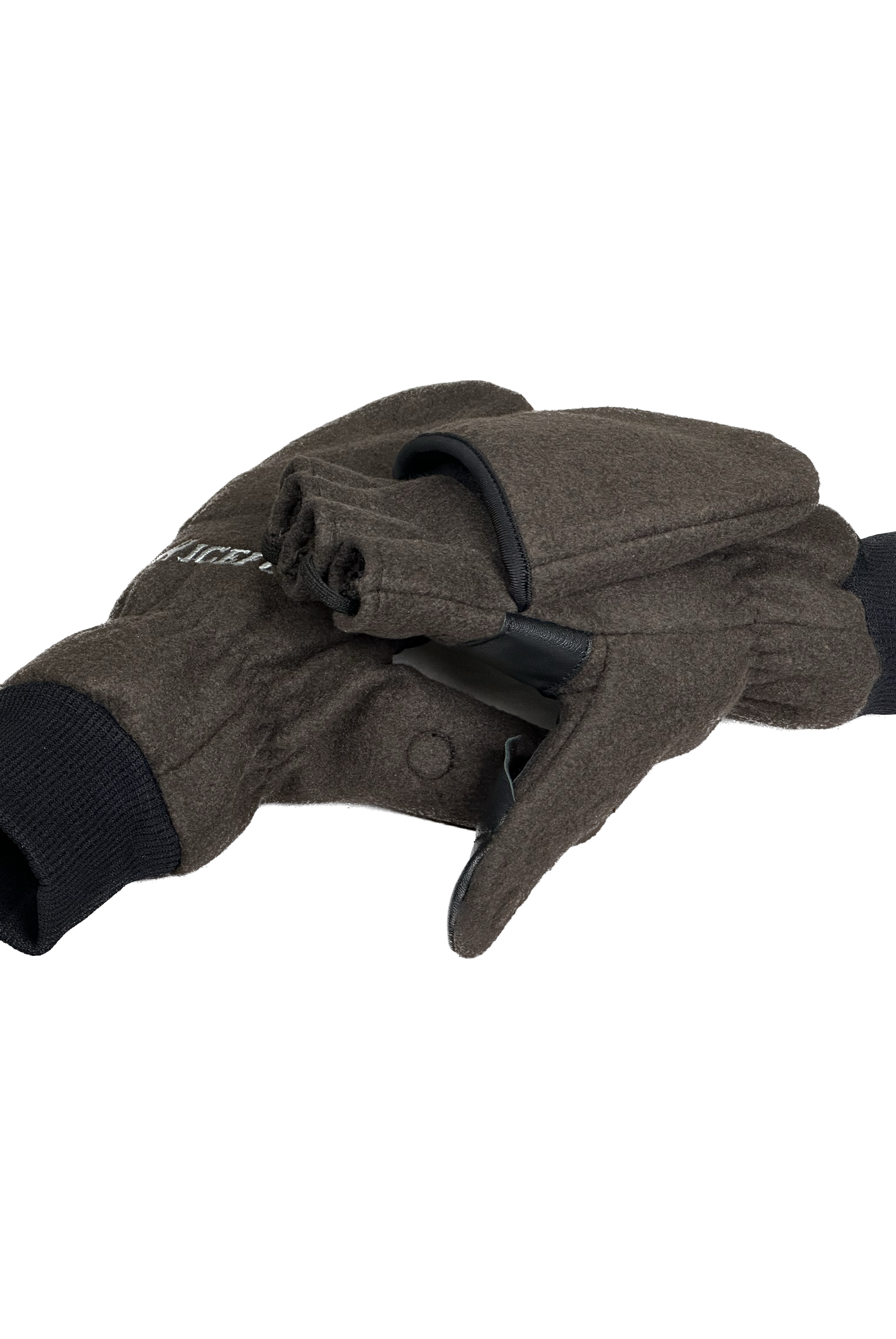 Loden Fäustlinge mit Klappe "Alaska"