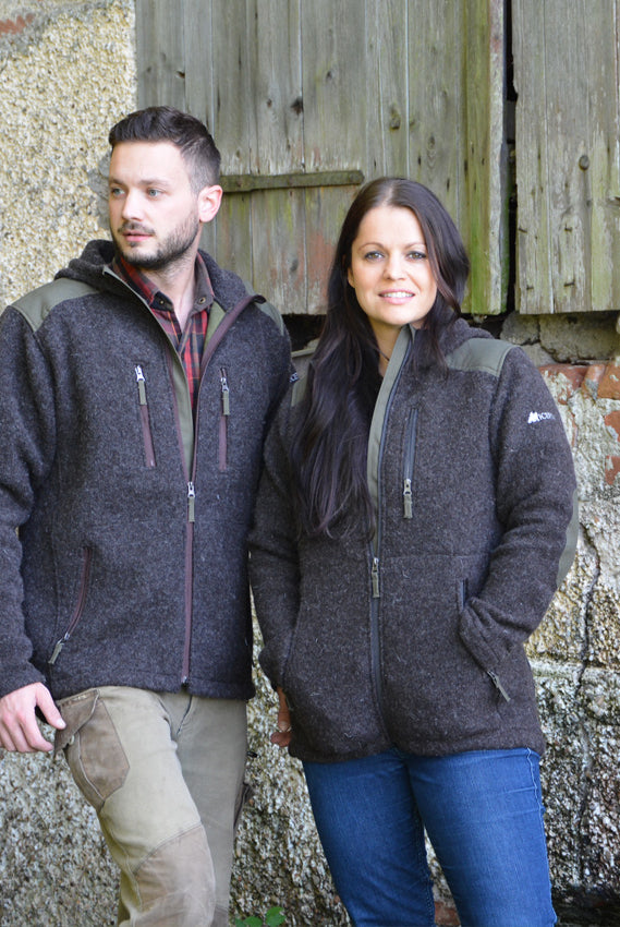 Outdoorjacke Damen - Wolle, "Bella", 1