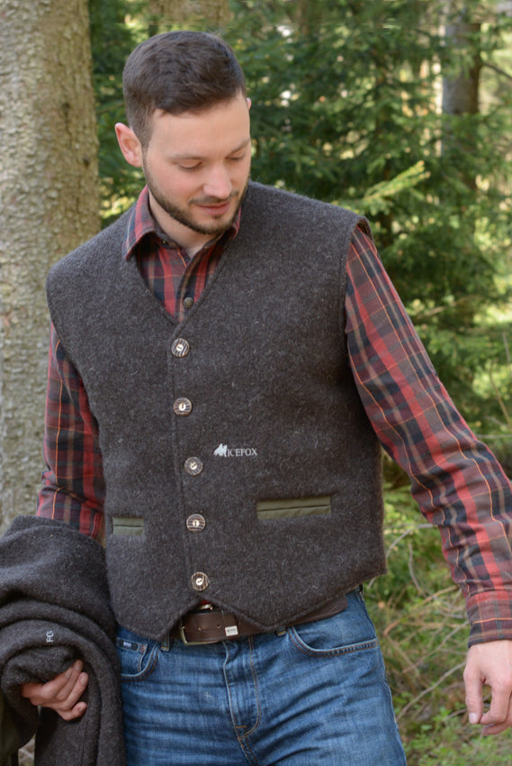 Wollweste Classic, Icefox Jagdbekleidung