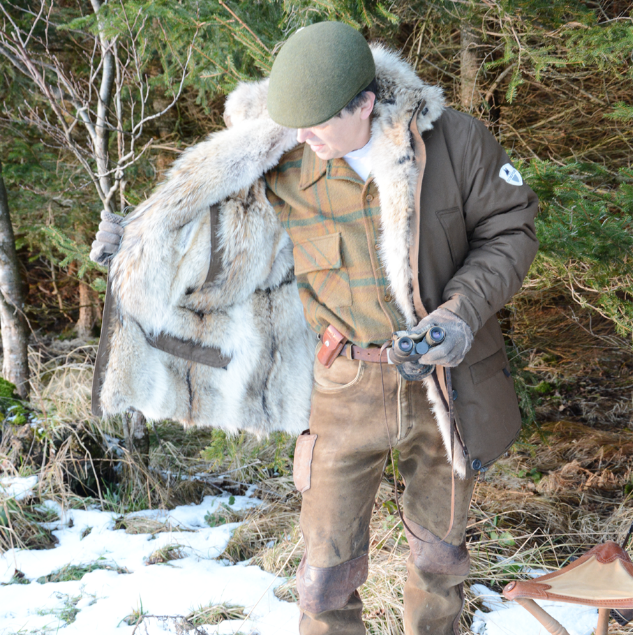 Coyote fur lined parka hot sale