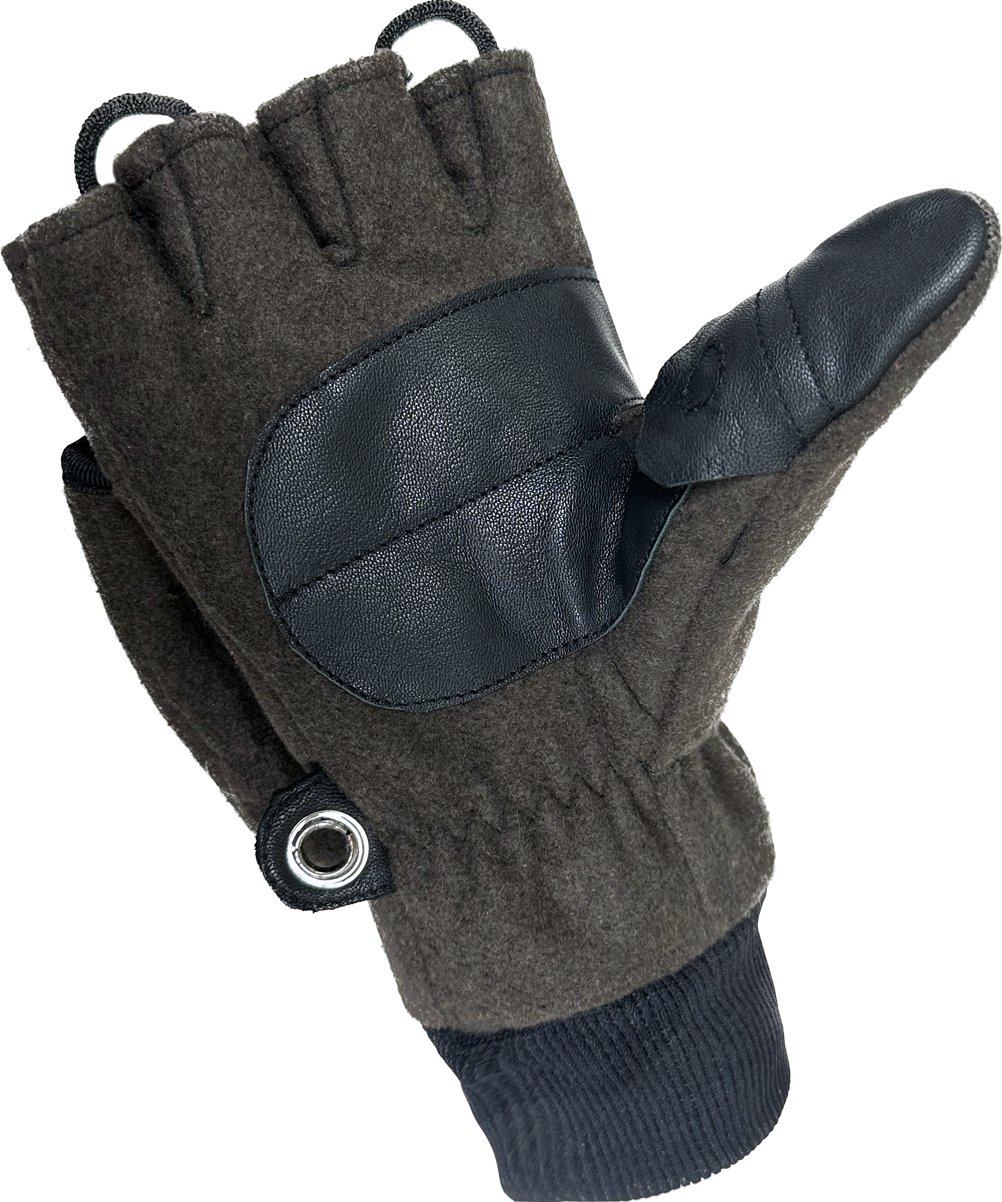 ansitz handschuhe Fäustlinge "Alaska", Loden